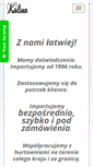 Mobile Screenshot of kalina-import.com